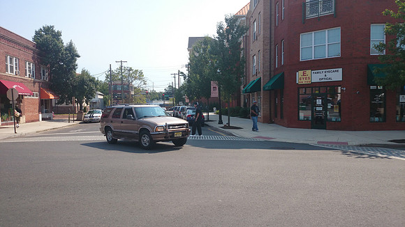 Looking toward Elizabeth Ave